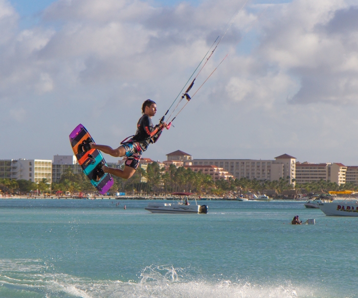 Aruba Kitesurfing Photography by Tony Filson
